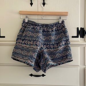 Patagonia, Blue Baggies Shorts, Size XS